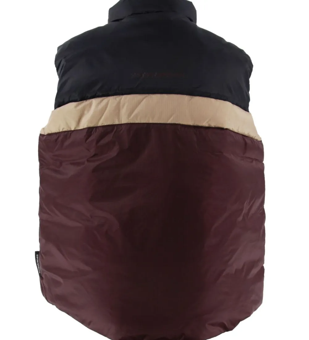 Emporio Armani Dunveste Og Dyneveste*Dunvest - Bordeaux/Navy m. Stribe