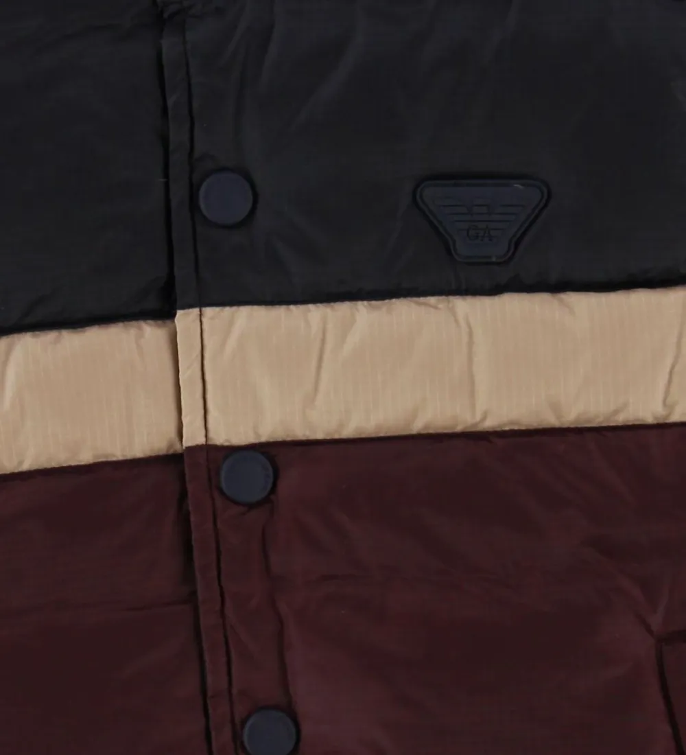 Emporio Armani Dunveste Og Dyneveste*Dunvest - Bordeaux/Navy m. Stribe