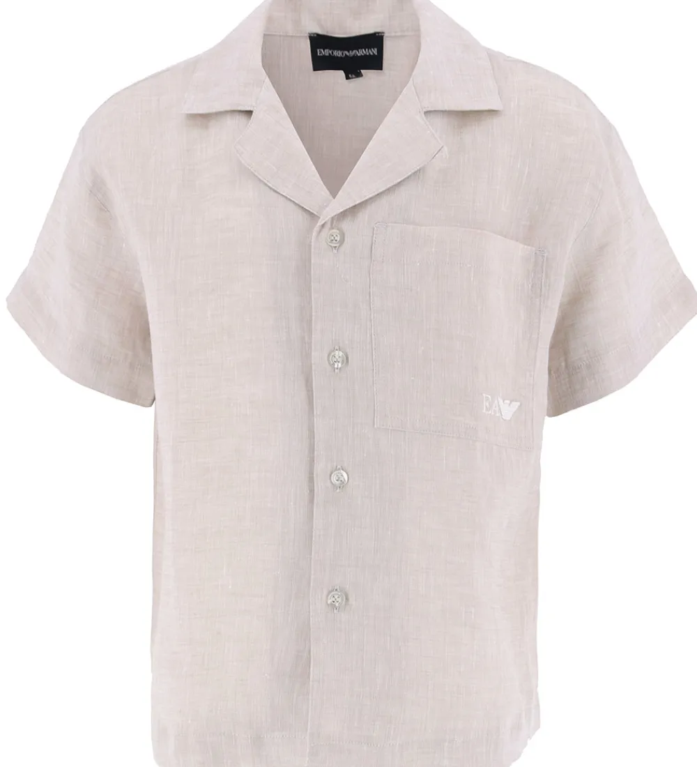 Konfirmationstøj-Emporio Armani Skjorte - Beige