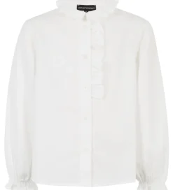 Konfirmationstøj-Emporio Armani Skjorte - Hvid m. Print