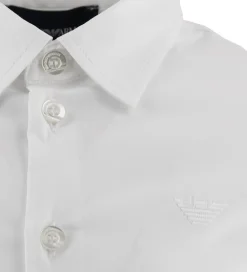 Emporio Armani Konfirmationstøj*Skjorte - Hvid