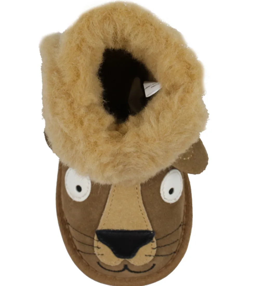 EMU Australia Bamsestøvler*Bamsestøvler - Lion Walker - Chestnut