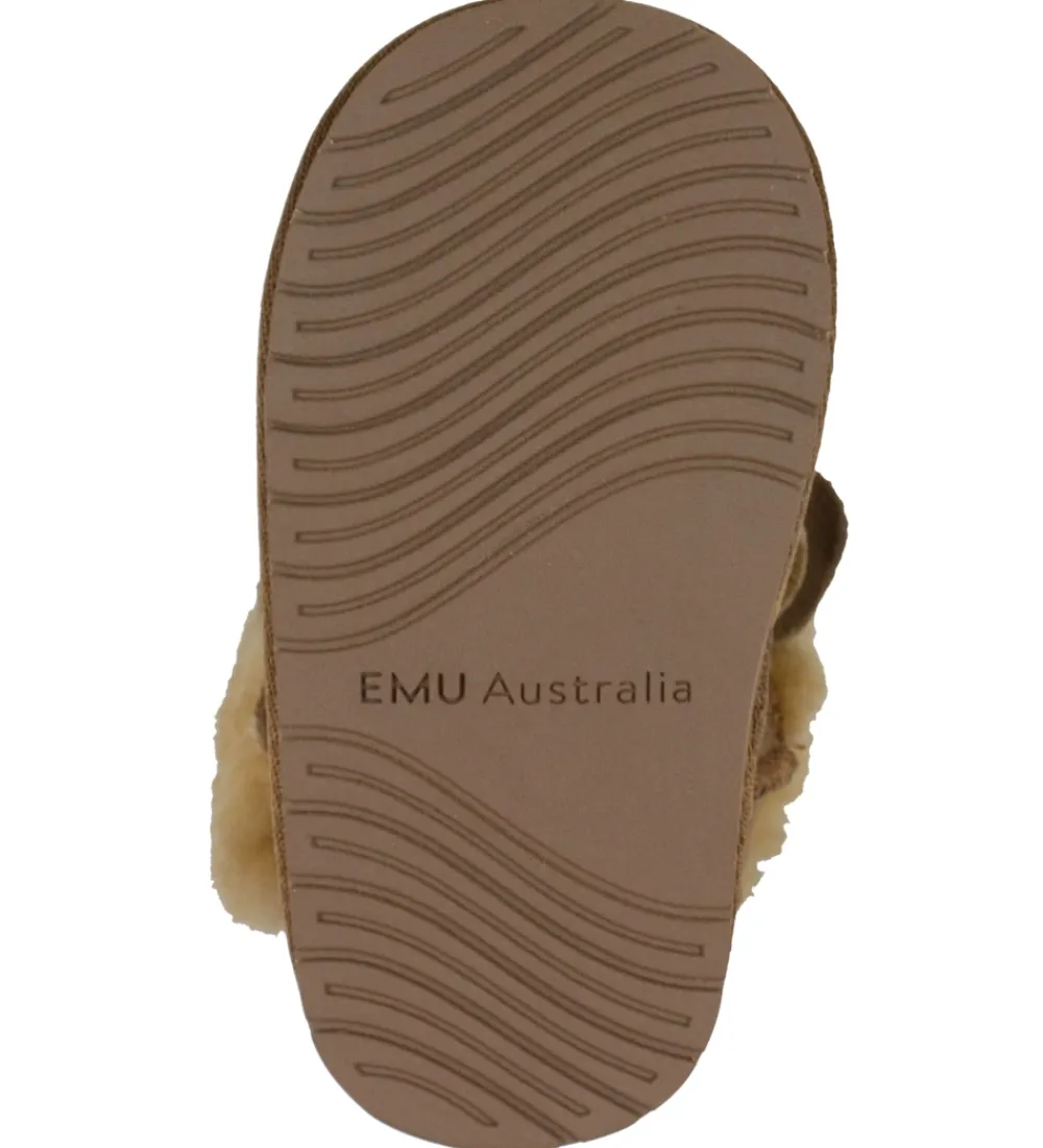 EMU Australia Bamsestøvler*Bamsestøvler - Lion Walker - Chestnut