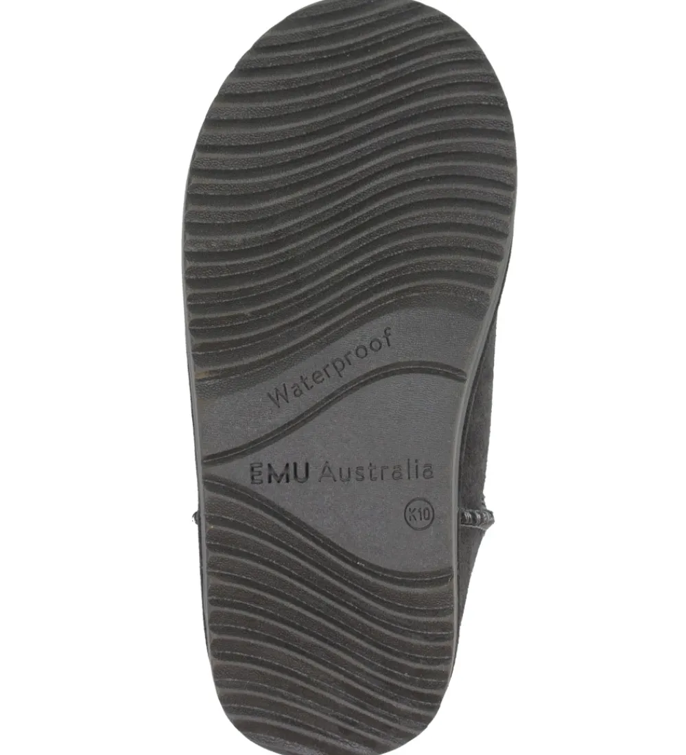 EMU Australia Bamsestøvler*Bamsestøvler - Tex - Brumby LO - Charcoal