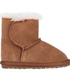 Bamsestøvler-EMU Australia Bamsestøvler - Toddle - Brun m. Velcro