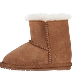 Bamsestøvler-EMU Australia Bamsestøvler - Toddle - Brun m. Velcro
