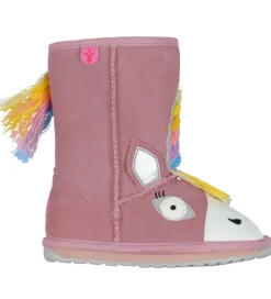 Bamsestøvler-EMU Australia Bamsestøvler - Magical Unicorn - Pale Pink
