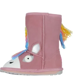 Bamsestøvler-EMU Australia Bamsestøvler - Magical Unicorn - Pale Pink