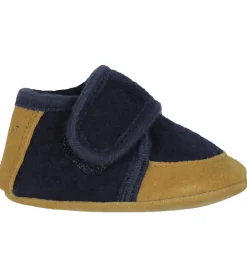 Hjemmesko-En Fant Hjemmesko - Uld - Navy