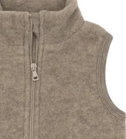 Veste-Engel Vest - Uld - Walnut Melange
