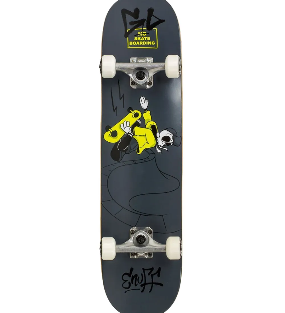 Skateboards|Skate-Enuff Skully Enuff Skateboard - 7.25'' - Skully Mini Komplet - Sort