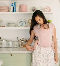 Ergobaby Bæreseler &Amp; Vikler*Bæresele - Embrace - Soft & Snug Knit - Blush Pink