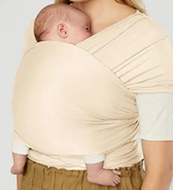 Bæreseler &Amp; Vikler-Ergobaby Strækvikle - Aura Wrap Knit - Cream