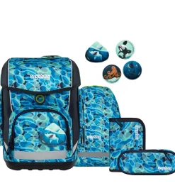Ergobag Skoletasker*Skoletaskesæt - Cubo - Ocean DiveBear