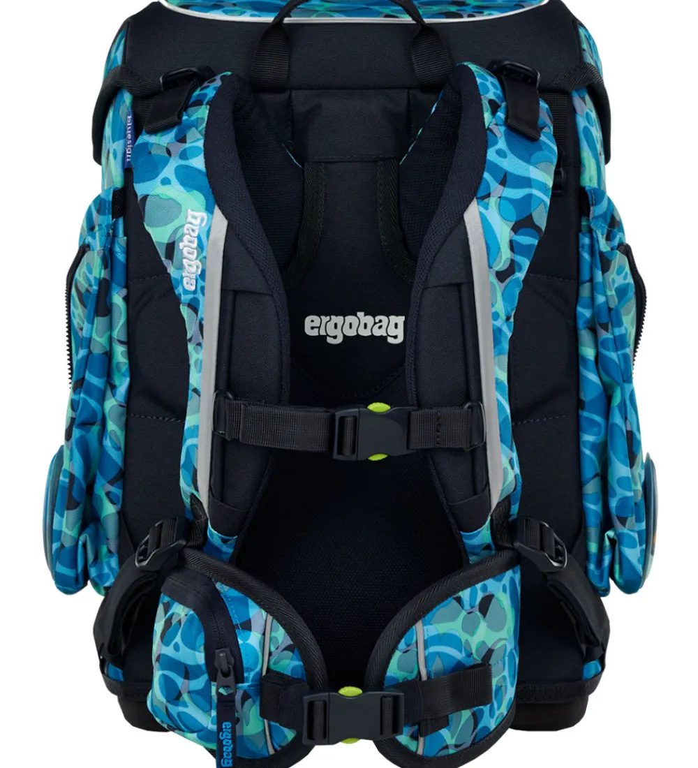 Ergobag Skoletasker*Skoletaskesæt - Cubo - Ocean DiveBear