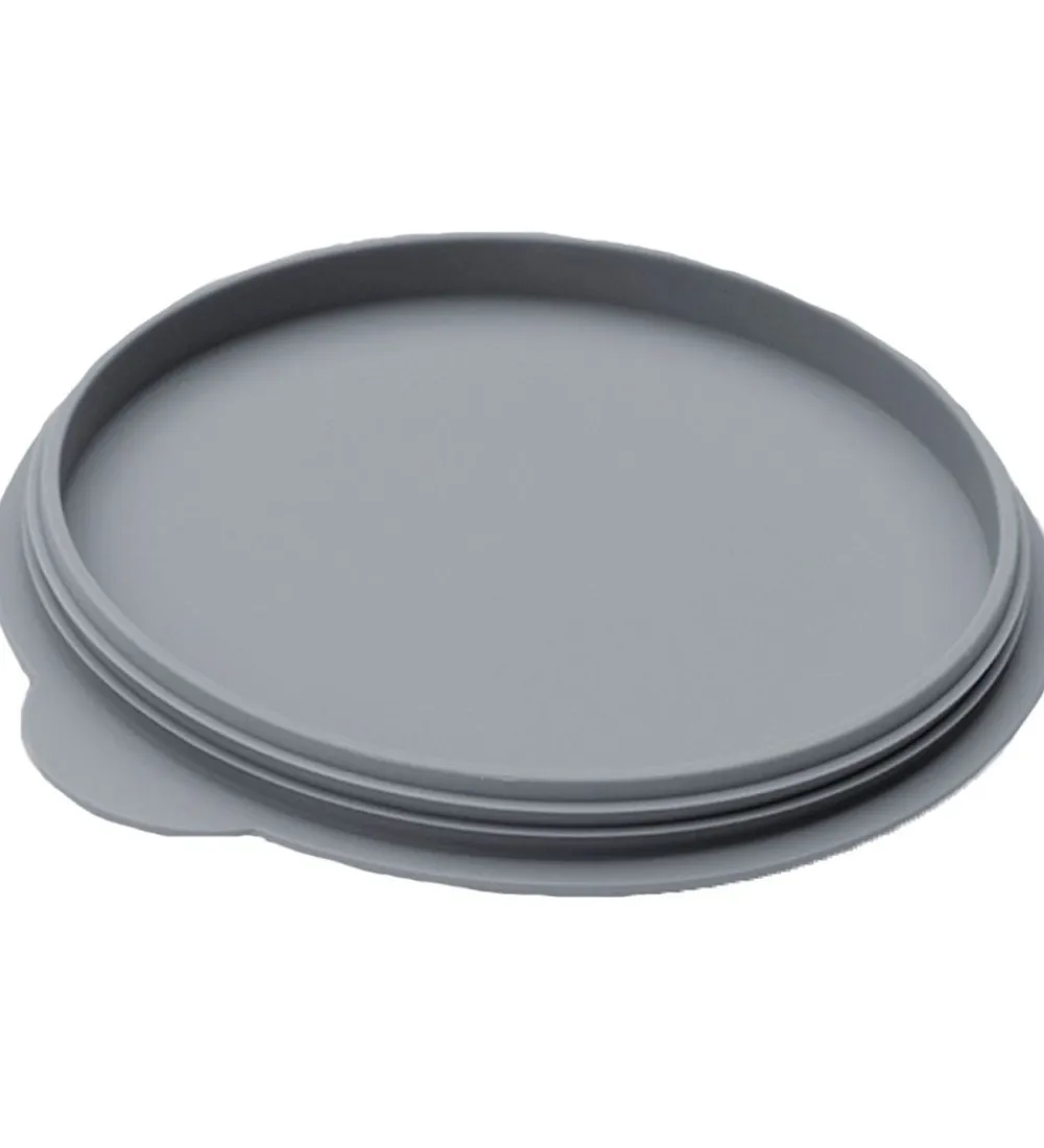 Tallerkener|Skåle-EzPz Låg - Silikone - Mini Bowl - Grå