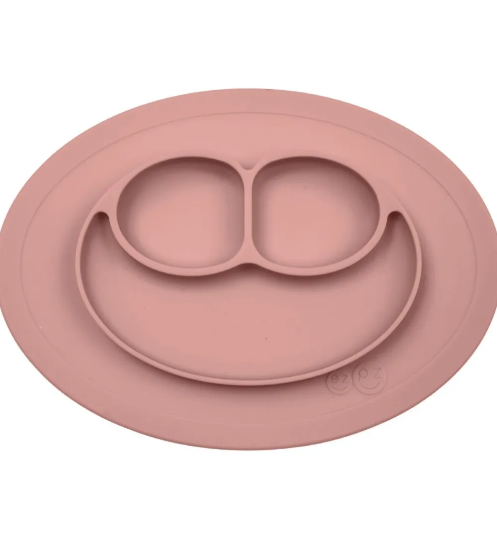 Dækkeservietter-EzPz Mini Mat - Silikone - Støvet Rosa