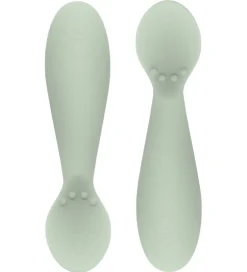 Babyskeer-EzPz Tiny Spoon - 2-pak - Støvet Grøn