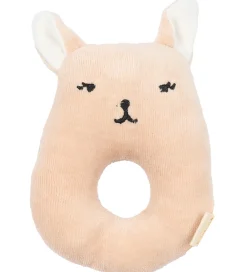 Gribelegetøj-Fabelab Rangle - Bunny - Dusty Rose