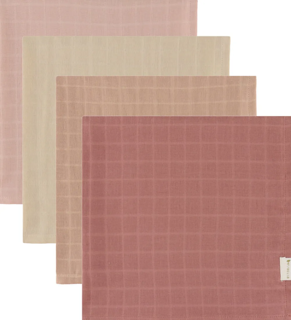 Stofbleer-Fabelab Stofbleer - 4-Pak - 60x60 cm - Dusty Rose Mix