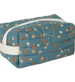 Toilettasker|Toilettasker-Fabelab Toilettaske - Quiltet - Blue Spruce/Cobblestone