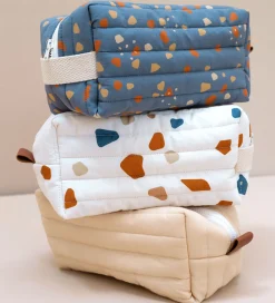 Toilettasker|Toilettasker-Fabelab Toilettaske - Quiltet - Blue Spruce/Cobblestone