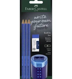 Faber-Castell Skriveredskaber*Blyantsæt - Roll On - 5 Dele - Sky Blue