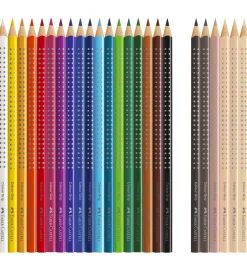 Faber-Castell Skriveredskaber*Farveblyanter - 24 stk. - Multi/Skin Tones