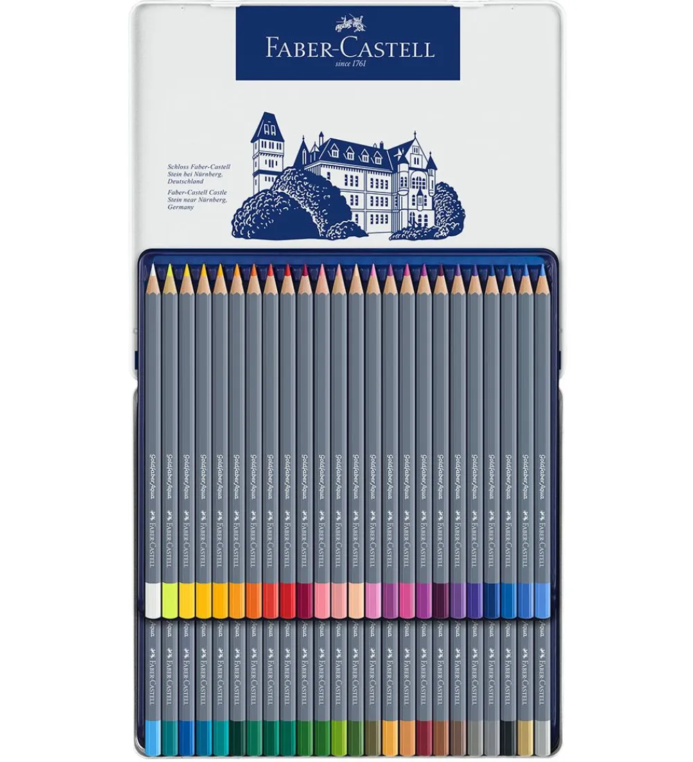 Maling-Faber-Castell Farveblyanter - Goldfaber Akvarel - 48 stk - Multi