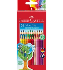 Faber-Castell Maling*Farveblyanter - Grip - Akvarel - 24 stk - Multi
