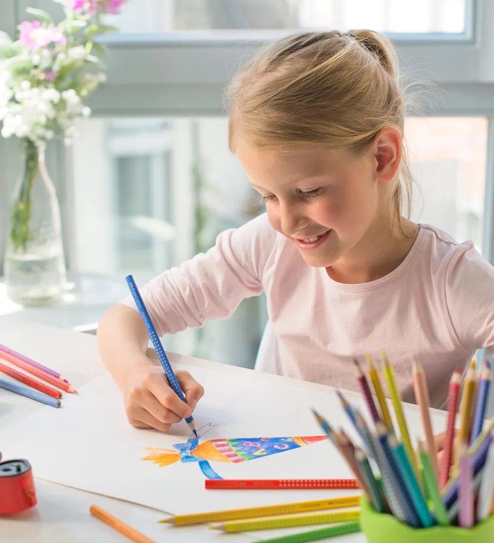 Maling-Faber-Castell Farveblyanter - Grip - Akvarel - 12 stk - Multi