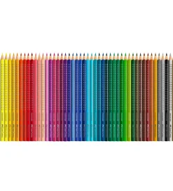 Faber-Castell Maling*Farvesæt - Grip - Akvarel - 48 stk - Multifarvet
