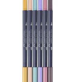 Faber-Castell Tuscher Og Farver*Tuscher - 6 Stk. - Goldfaber Sketch - Fashion