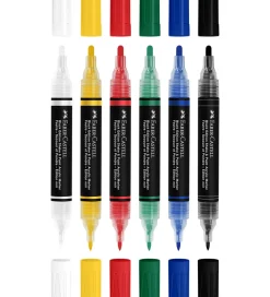 Faber-Castell Tuscher Og Farver*Tuscher - Shake & Paint Akryl - 6 Stk. - Multi