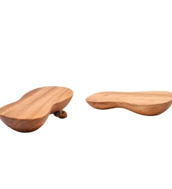 FableWood Pyntefigurer*Flodhest - Rosa - 4 cm - Natur