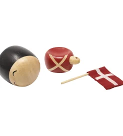 FableWood Pyntefigurer*Garder - Henrik - 9 cm - Natur/Rød/Sort