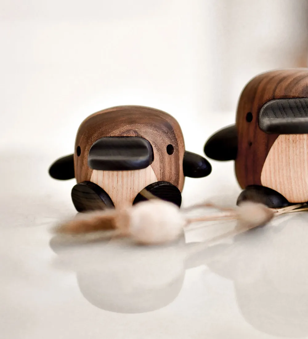 FableWood Pyntefigurer*Næbdyr - Mary - 5,5 cm - Natur
