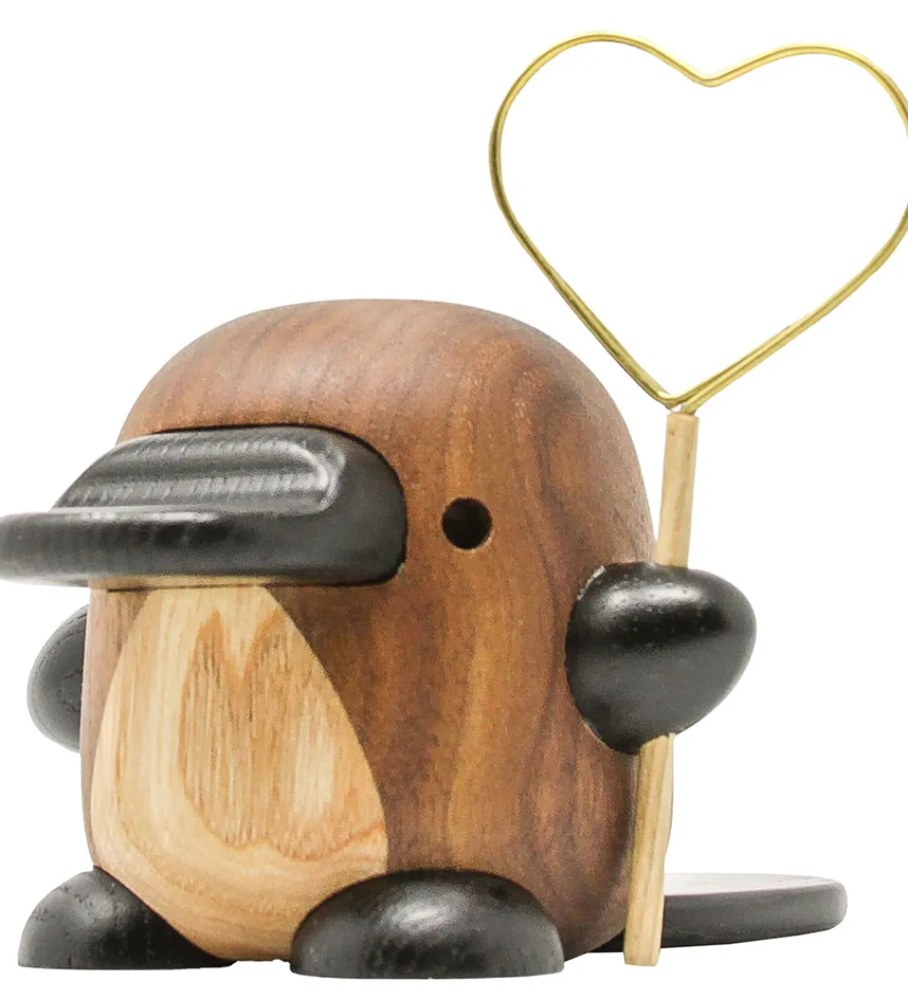 Pyntefigurer-FableWood Næbdyr - Perry - 8 cm - Natur