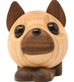 FableWood Pyntefigurer*Pick-Me-Up Fransk Bulldog - Benny - 10 cm - Natur