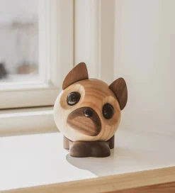 FableWood Pyntefigurer*Pick-Me-Up Fransk Bulldog - Benny - 10 cm - Natur
