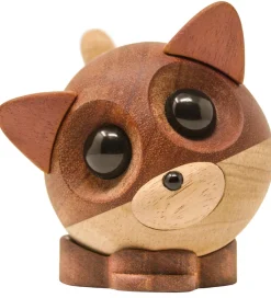FableWood Pyntefigurer*Pick-Me-Up Ræv - Mikkel - 9 cm - Natur