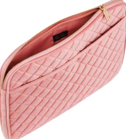 Sleeves-Fan Palm Sleeve - Ouiltet Velour - Rose Velvet