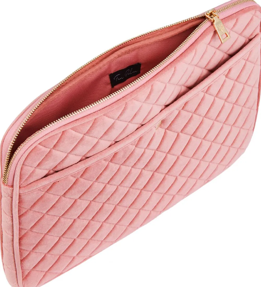 Sleeves-Fan Palm Sleeve - Ouiltet Velour - Rose Velvet