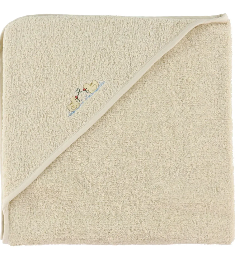 Håndklæder|Håndklæder-Fanga Fontana Babyhåndklæde - Figo - 75x75 cm - Antique White
