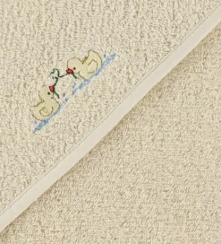 Håndklæder|Håndklæder-Fanga Fontana Babyhåndklæde - Figo - 75x75 cm - Antique White
