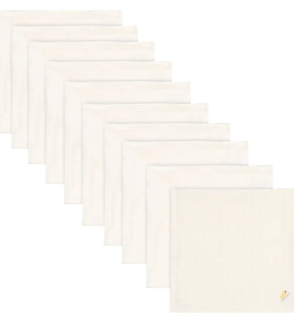 Fanga Fontana Stofbleer|Pusletid*Stofbleer - 65x65 - Nuvoli - 10-pak - Antique Whit