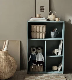 Skabe Og Reoler-Ferm Living Bogreol - Slope - 66x36x95 cm - Storm