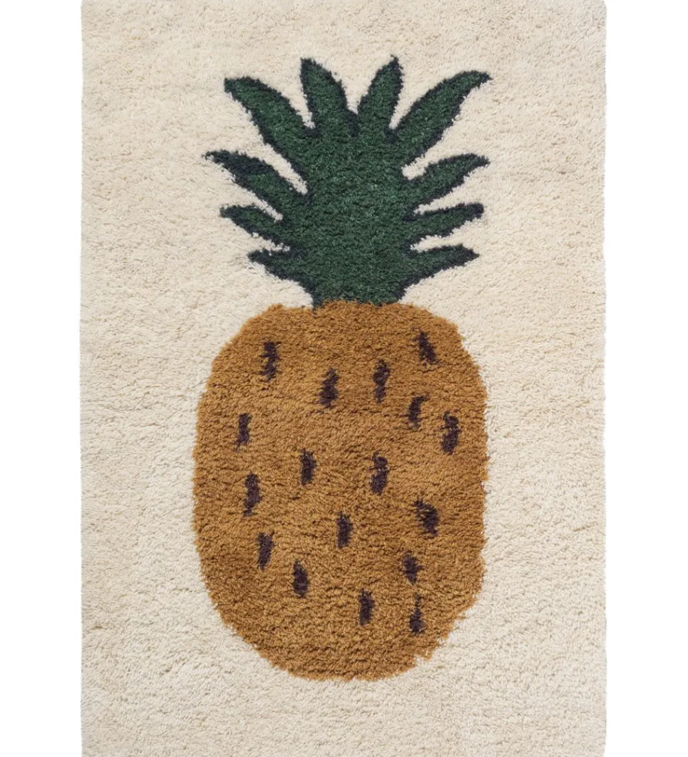 Gulvtæpper-Ferm Living Gulvtæppe - Fruiticana - 80x120 - Ananas
