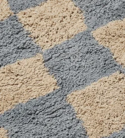 Ferm Living Tæpper|Børneværelset*Gulvtæppe - Mara - 80x150 cm - Mist Blue/Warm Sand