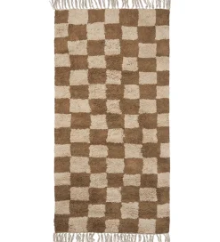 Tæpper|Gulvtæpper-Ferm Living Gulvtæppe - Mara - 80x150 cm - Tan/Warm Sand